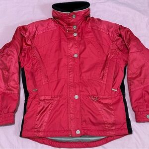 Vintage Marker Hot Pink Ski Snow Jacket Women's Size 6